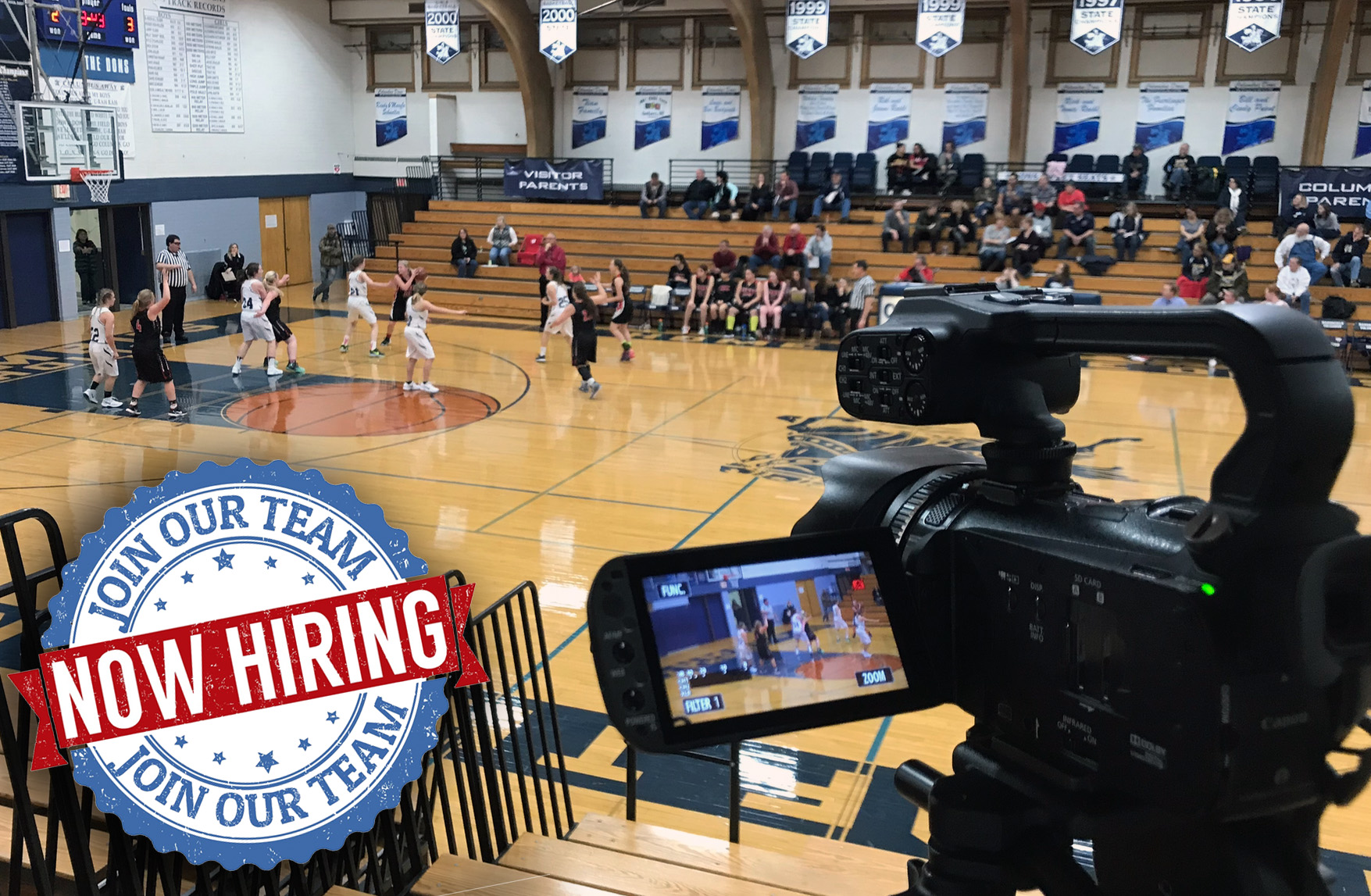 Now Hiring Sports Videographers! OnFocus
