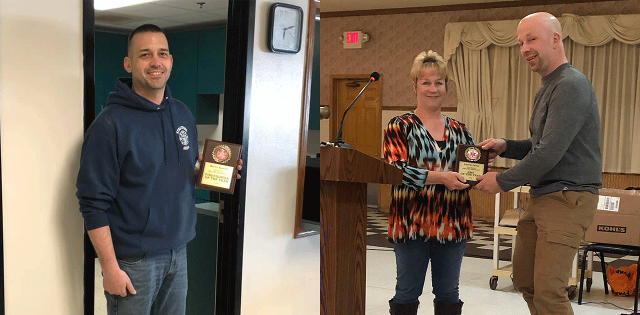 Stratford Area Fire Department Awards Firefighter and EMT of the Year
