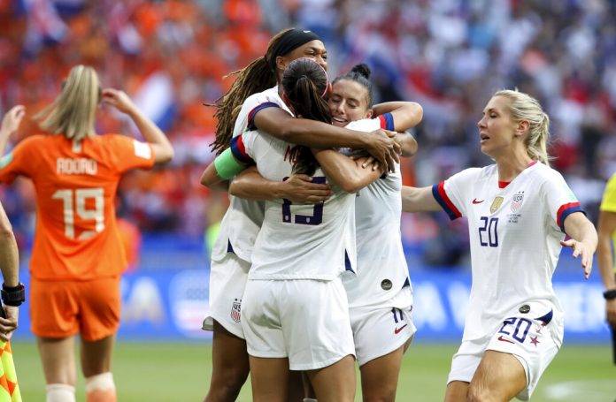 APTOPIX France US Netherlands WWCup Soccer