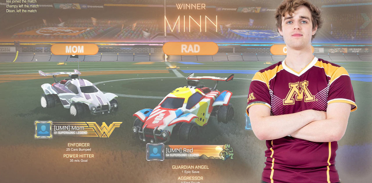 Marshfield Native Wins University Rocket League Tournament