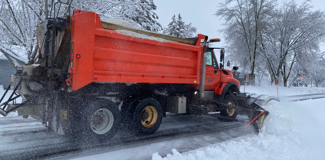 Marshfield Street Division Prepares for Significant Snowfall Expected