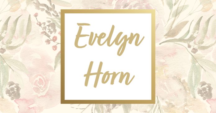 Evelyn Horn text graphic Evelyn Horn