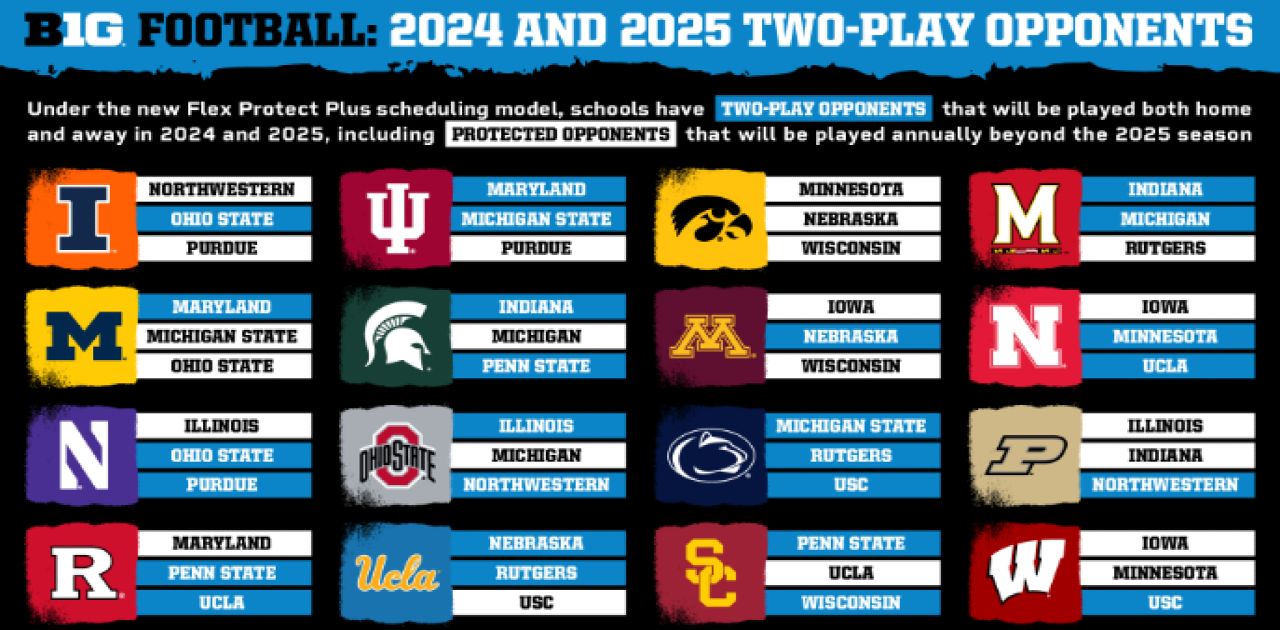 Northwestern Schedule 2024 carte zero