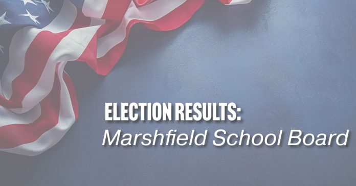 marshfield school board election results