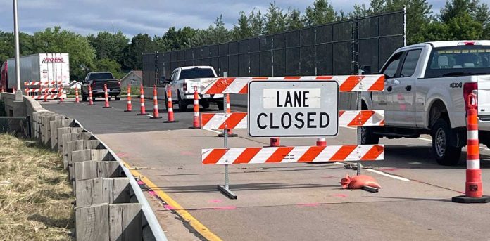 road closure
