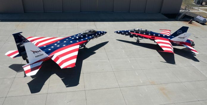 NASA Armstrong F15 F18